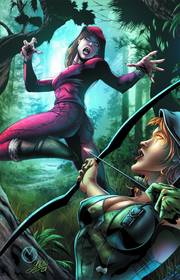 GFT Robyn Hood vs Red Riding Hood #1 cvr B Mychael