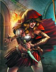 GFT Robyn Hood vs Red Riding Hood #1 cvr C Cafaro