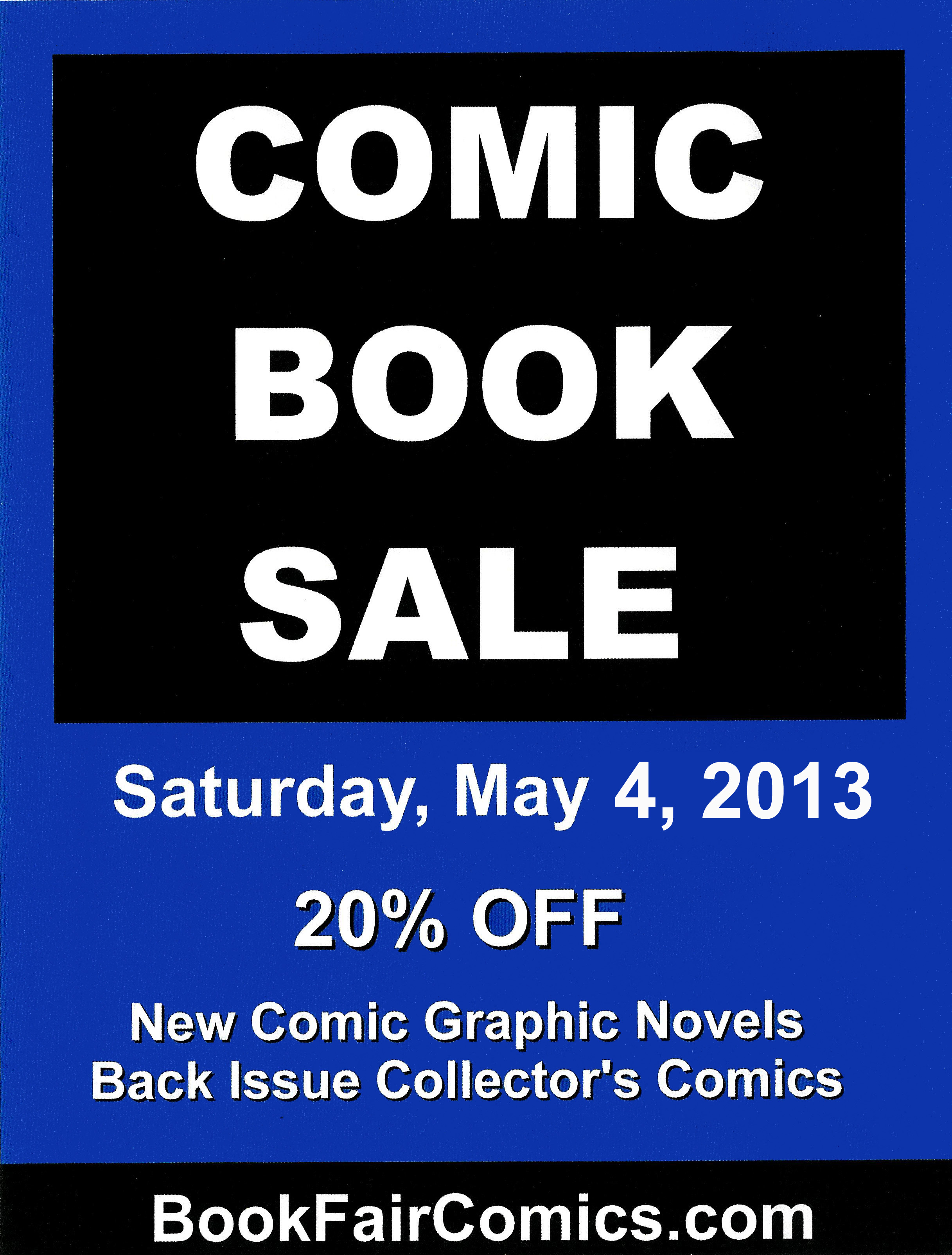 may comic book sale-small