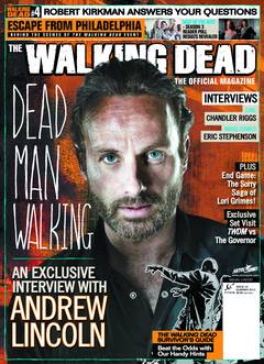 Walking Dead magazine #4 newstand